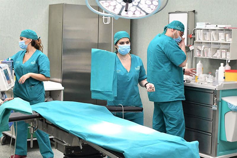 Preparazione sala operatoria per Allungamento del Pene con Falloplastica a Cava de Tirreni