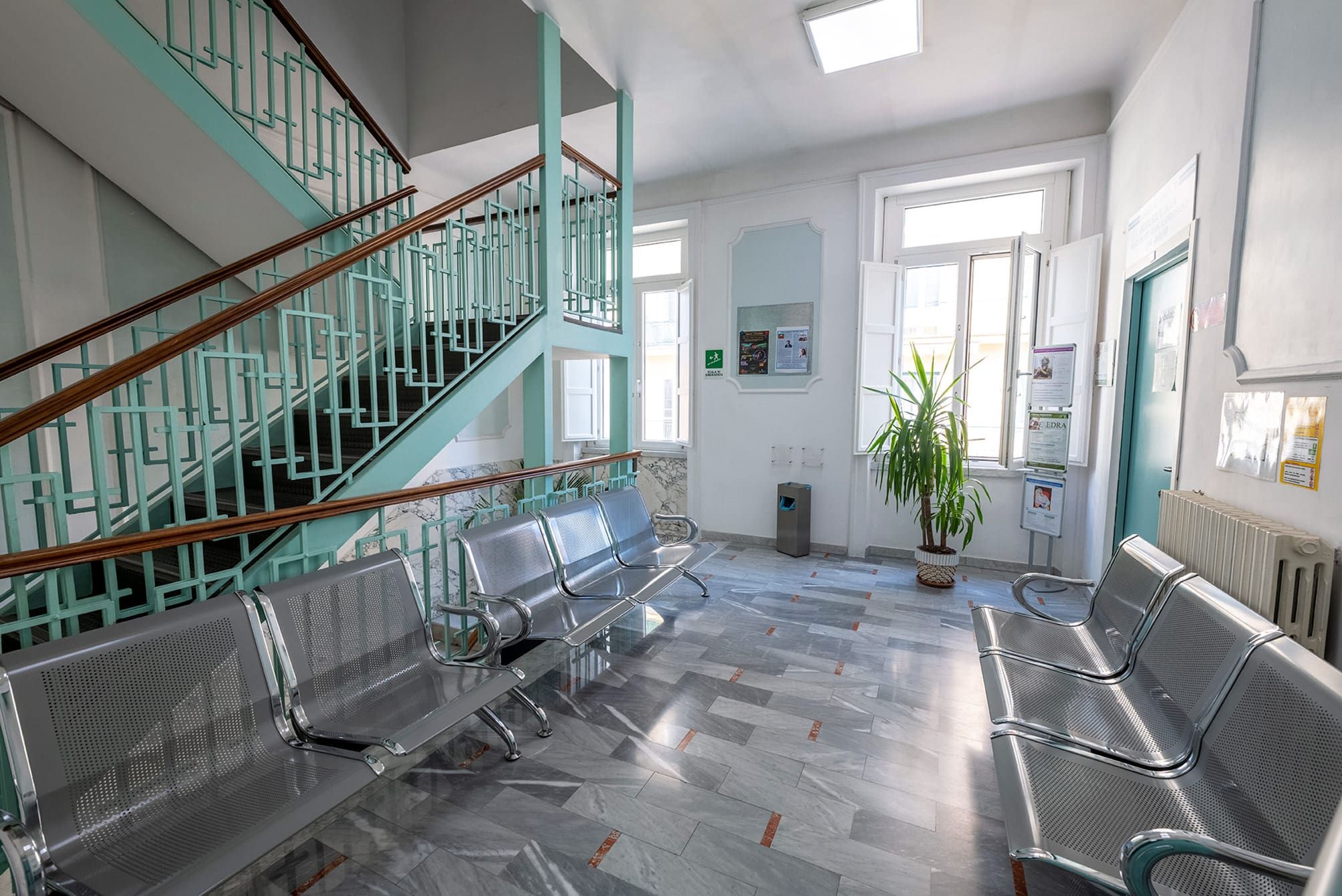 Secondo piano della Clinica Ruggiero